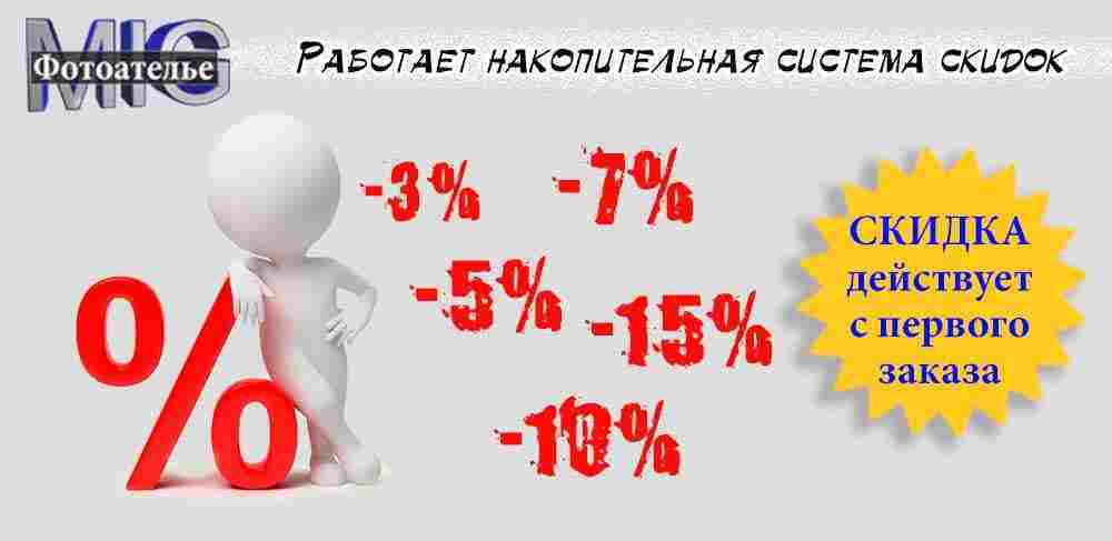 Накопительная система скидок-зображення