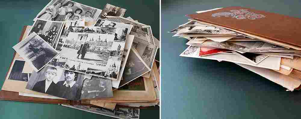 Новая жизнь семейных фотоснимков-зображення